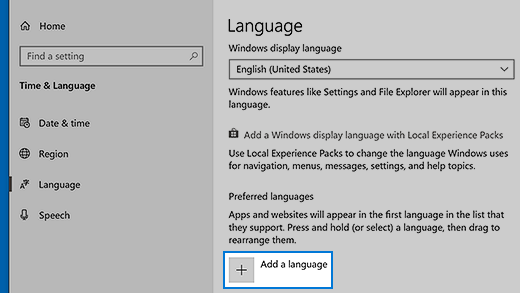 changing windows 10 voices