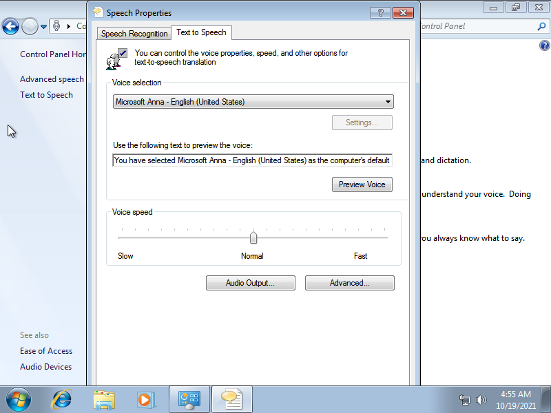 free voice dictation software windows 7